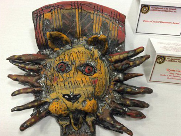 美國孩子陶藝品作品集