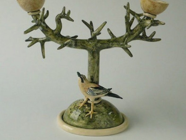 學生陶藝作品：自然氣息的陶瓷餐具